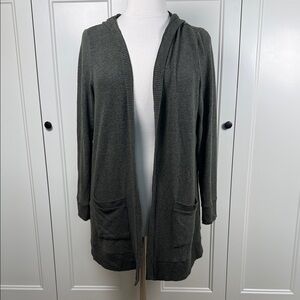 Torrid Dark Olive Green Soft Hooded Cardigan